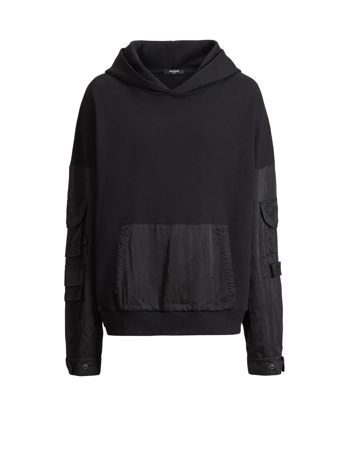 Толстовка Balmain Vintage Utility, черный