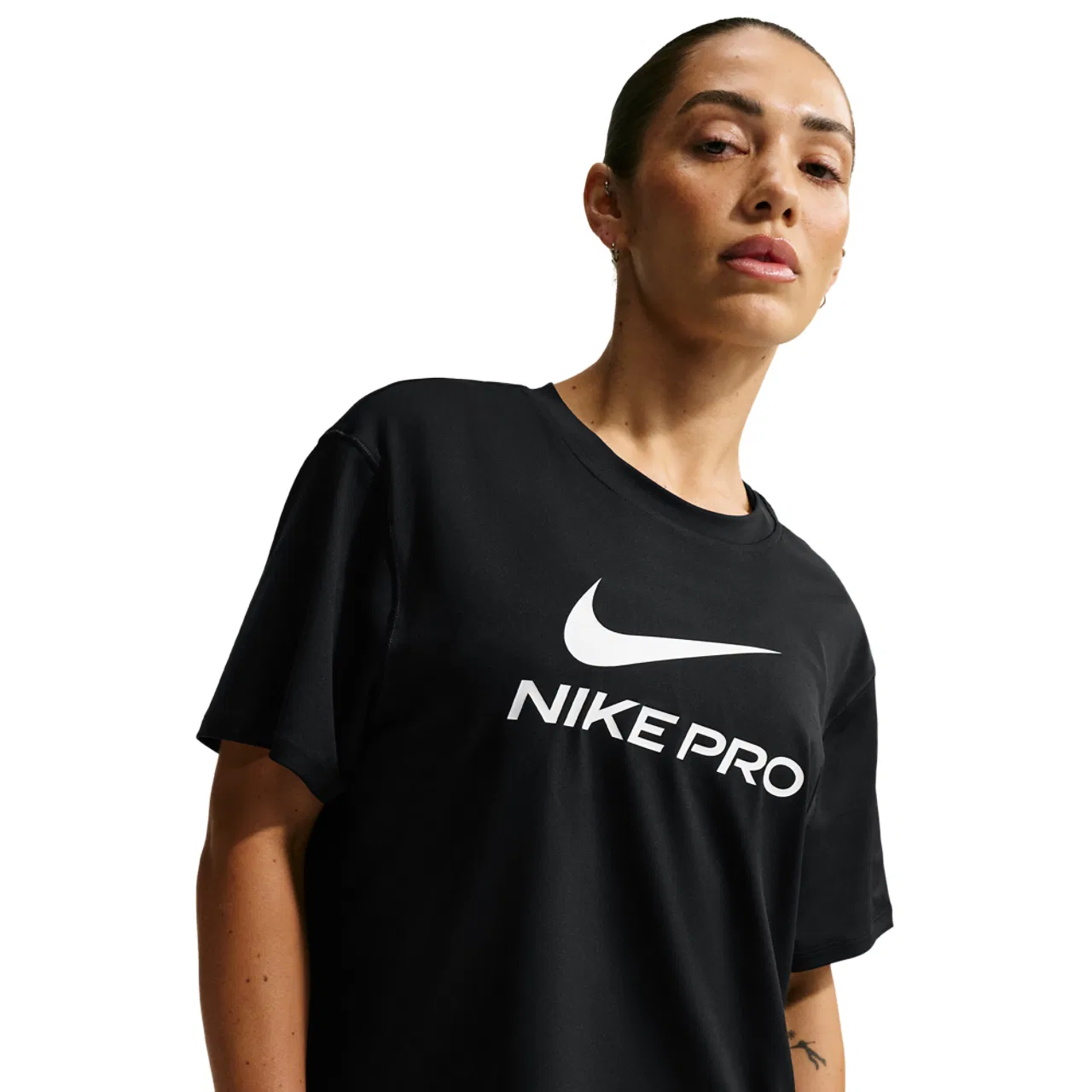 Женская футболка Dri-FIT 365 Nike, черный/белый