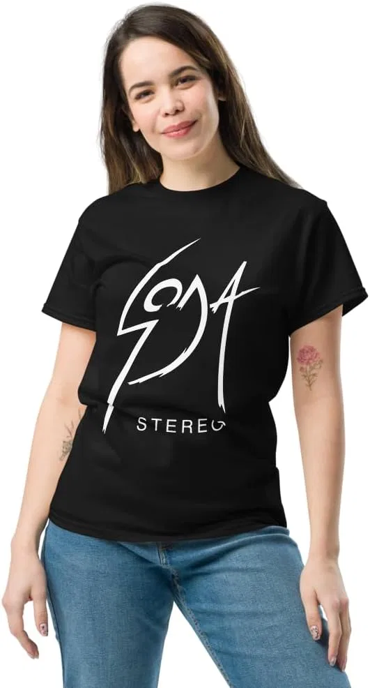 Футболка с принтом Soda Stereo, Black — фото 3