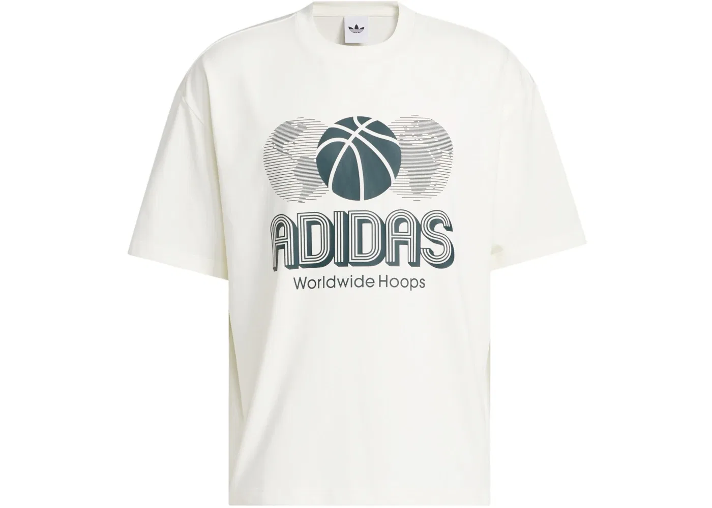 Детская футболка с принтом Tee Adidas, Off White