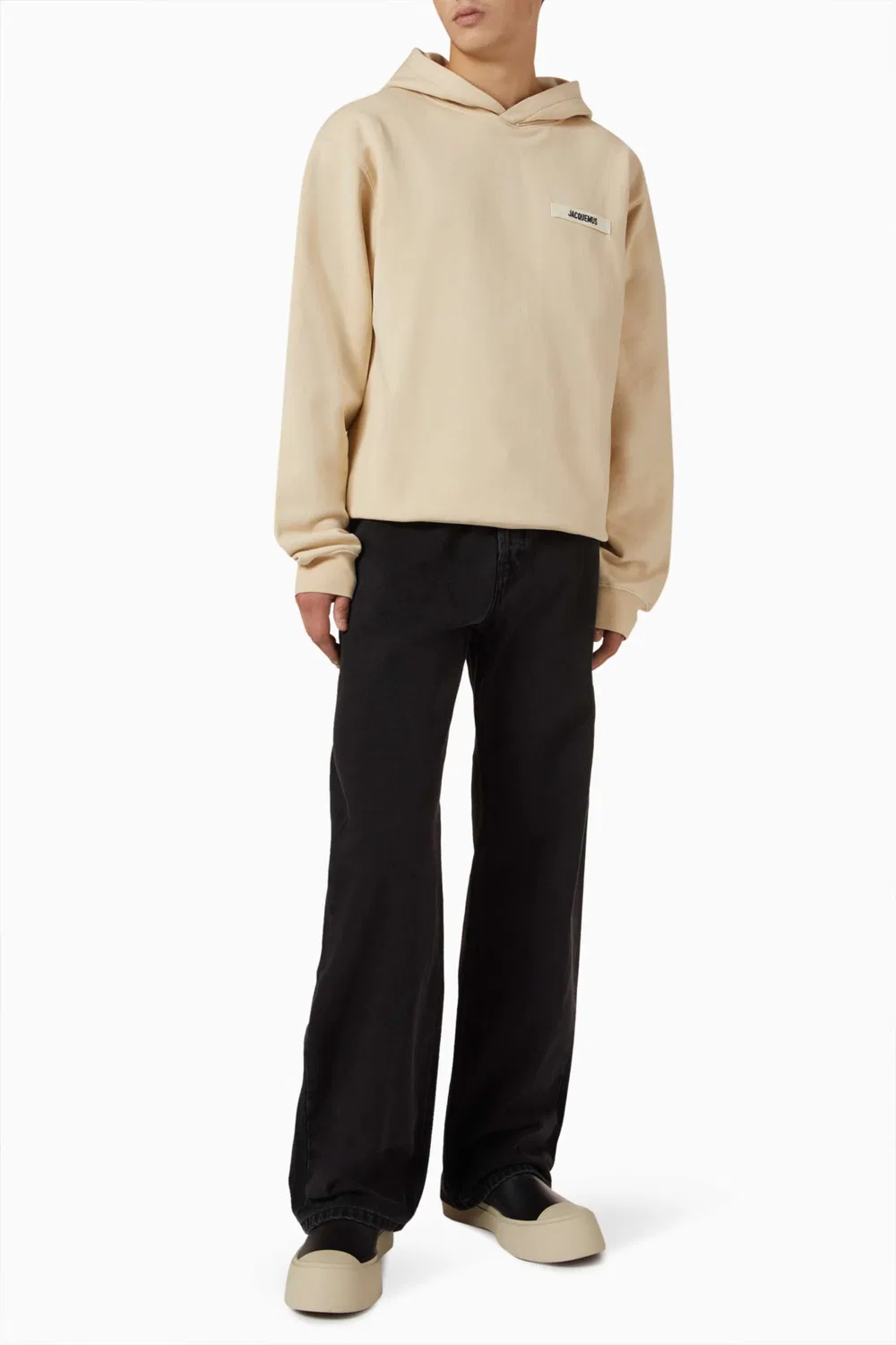 Худи хлопковое Le Hoodie Gros Grain Jacquemus — фото 2