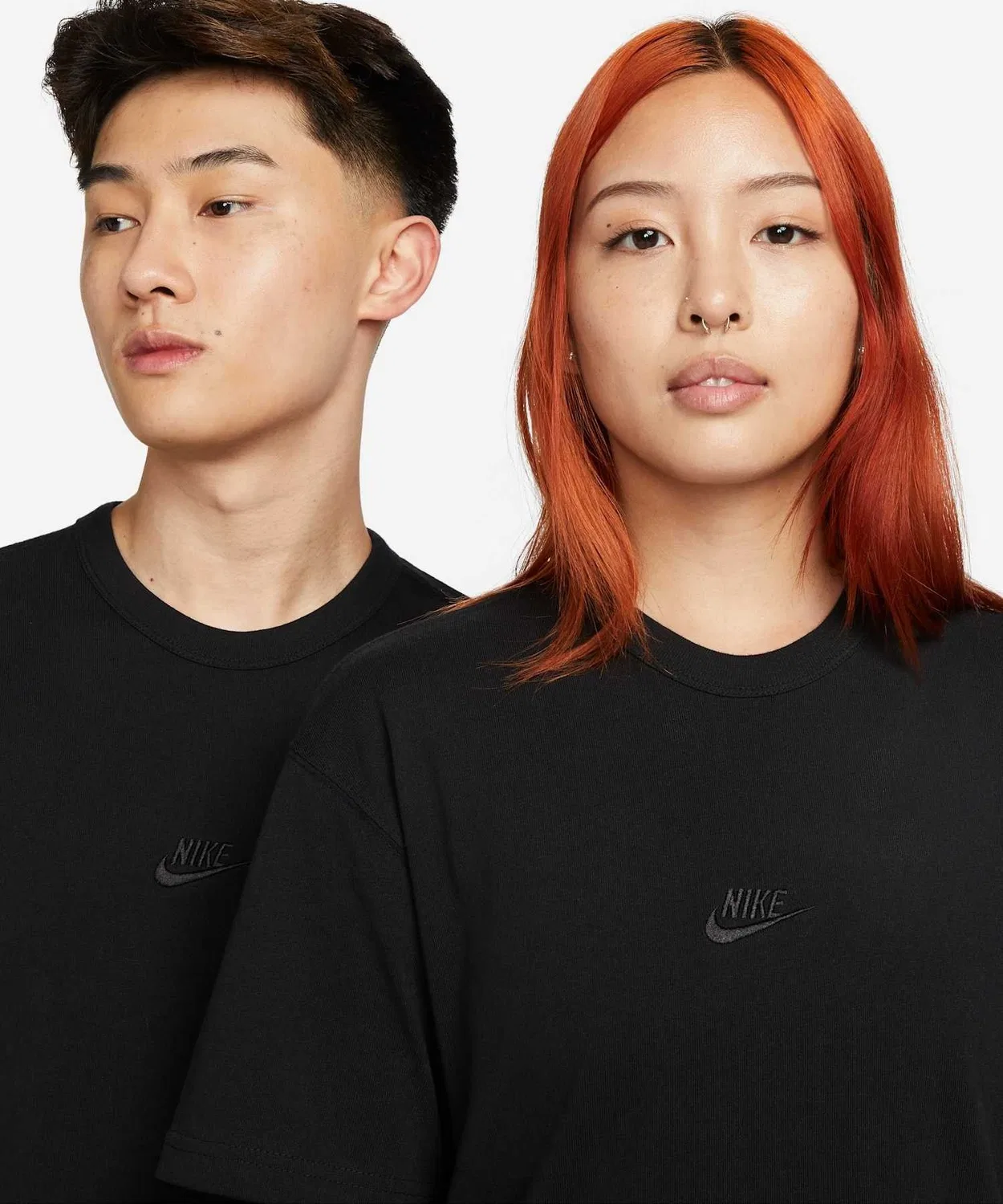 Мужская футболка из плотного органического хлопка Nike Sportswear Premium Essentials, Black — фото 3