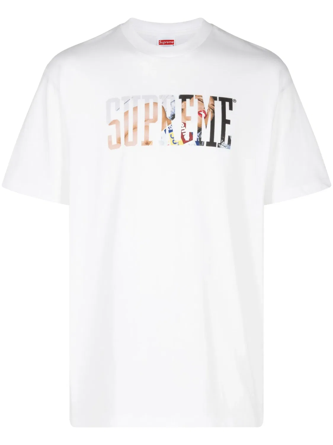 Supreme Футболка Tera Patrick Collegiate белая