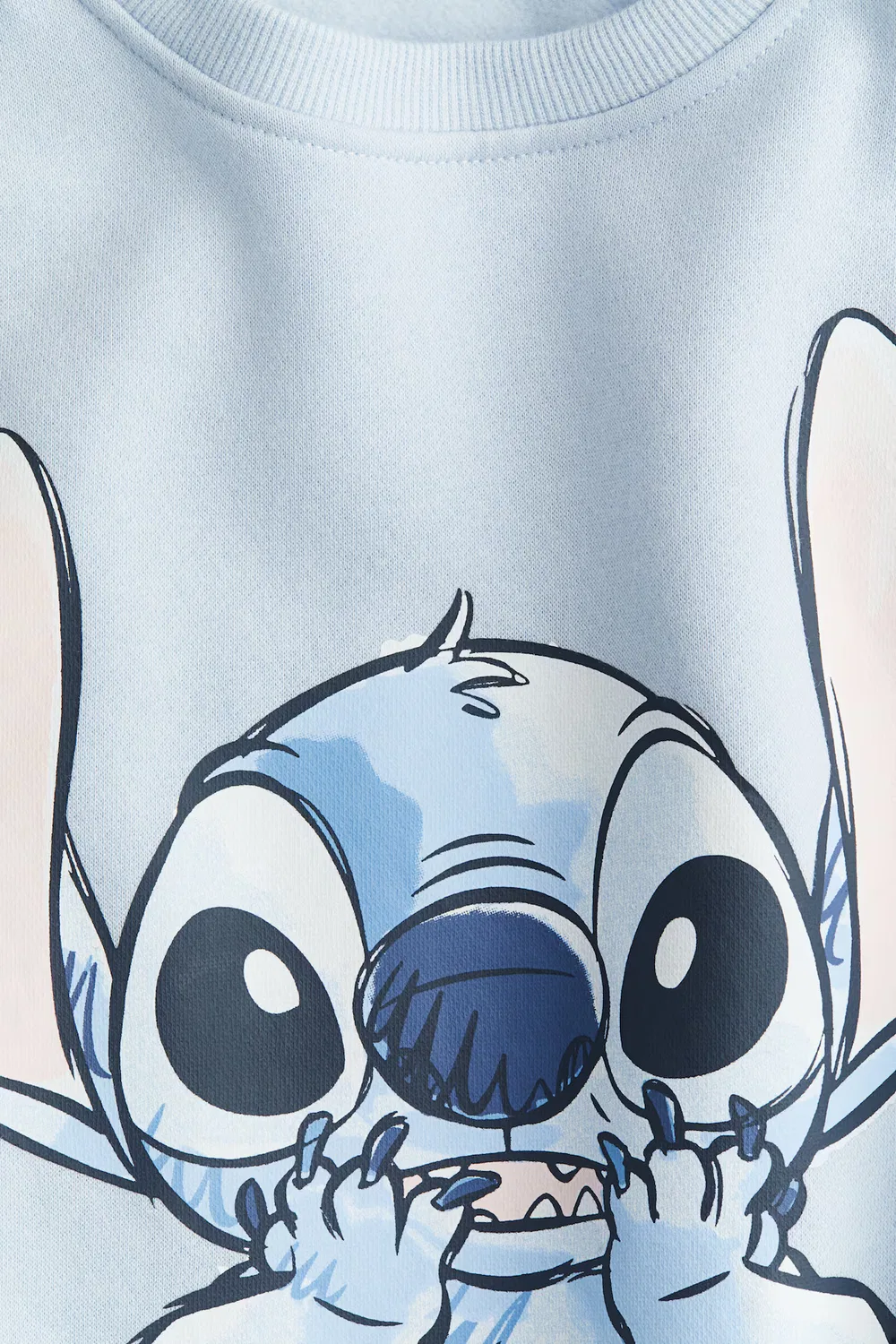 Толстовка с принтом H&M, Hellblau/Lilo & Stitch — фото 2