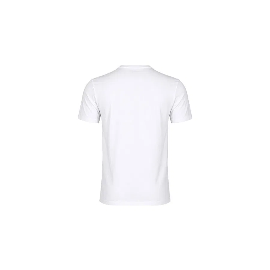 Футболка с коротким рукавом Custom Cotton Logo Tee M adidas, Белый — фото 4