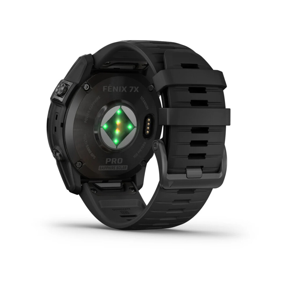 Умные часы Garmin Fenix 7X Pro Sapphire Solar Edition 51мм Gen 2, 1.4", Wi-Fi, темно-серый — фото 4