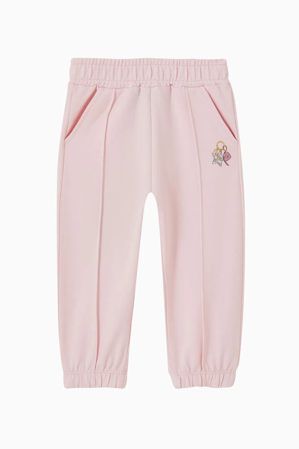 Штаны спортивные с логотипом AIGNER, розовый