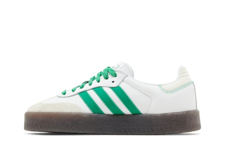 Кроссовки Wmns Sambae, цвет White Green Gum — фото 3