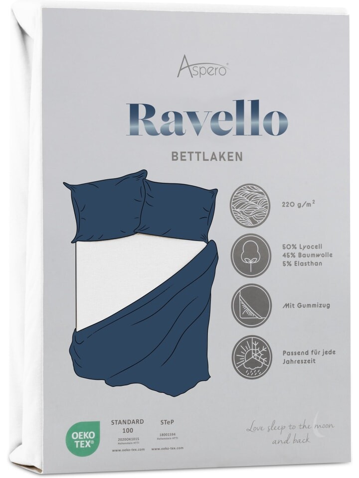 

Простыня Aspero Ravello, белый