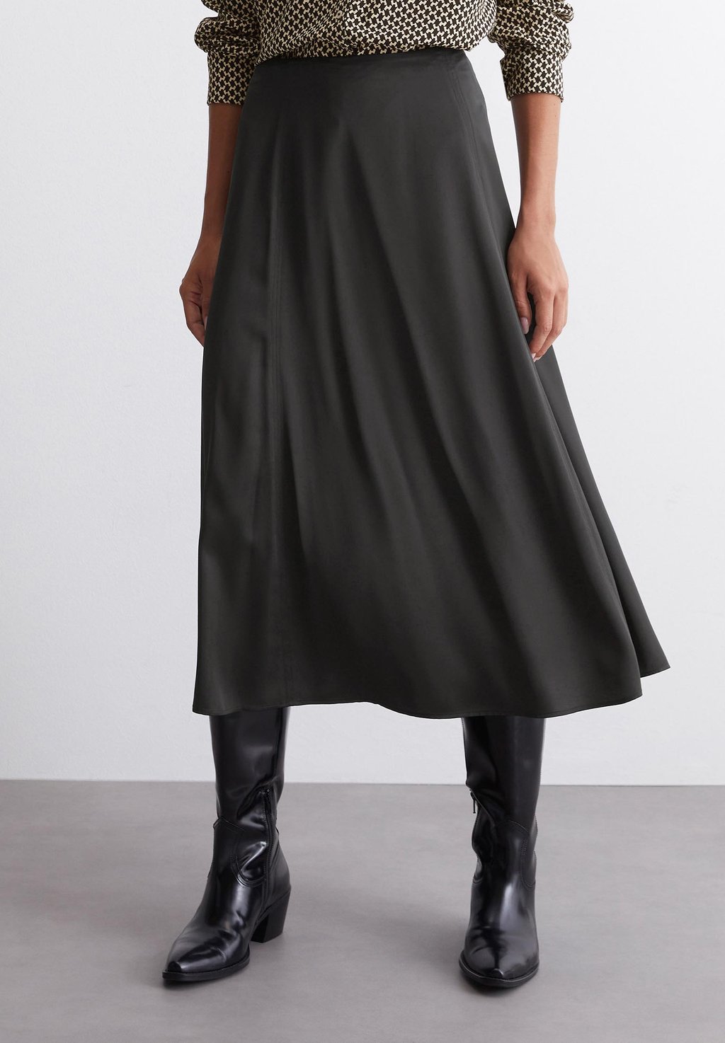 

Юбка А-силуэта CIRCLE MIDI LENGTH Marc O'Polo, темно-серый