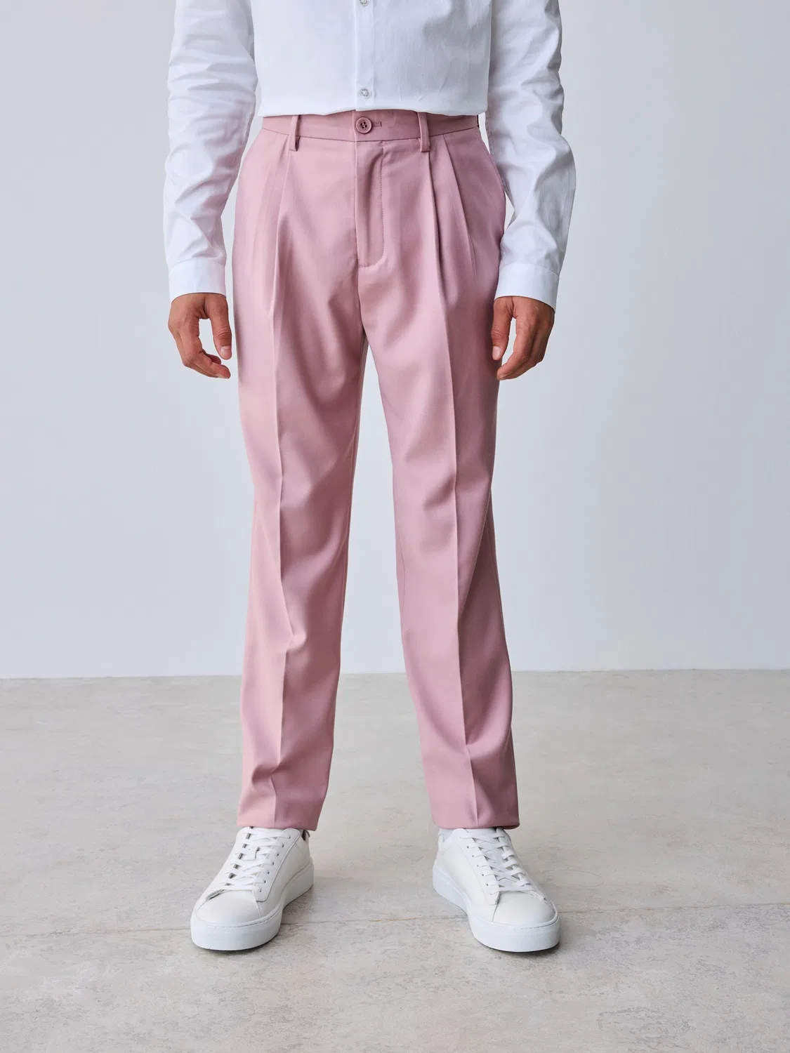 Брюки классические Baker by Ted Baker, розовый