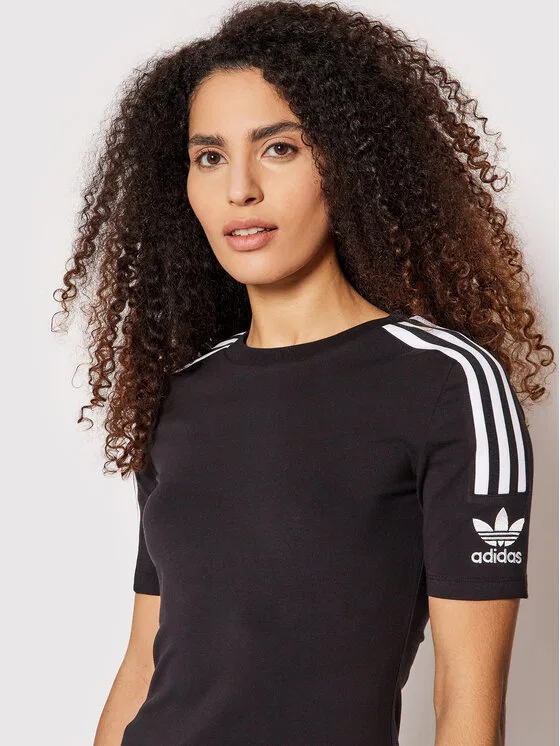 Футболка slim fit Tight Tee Adidas, черный — фото 3