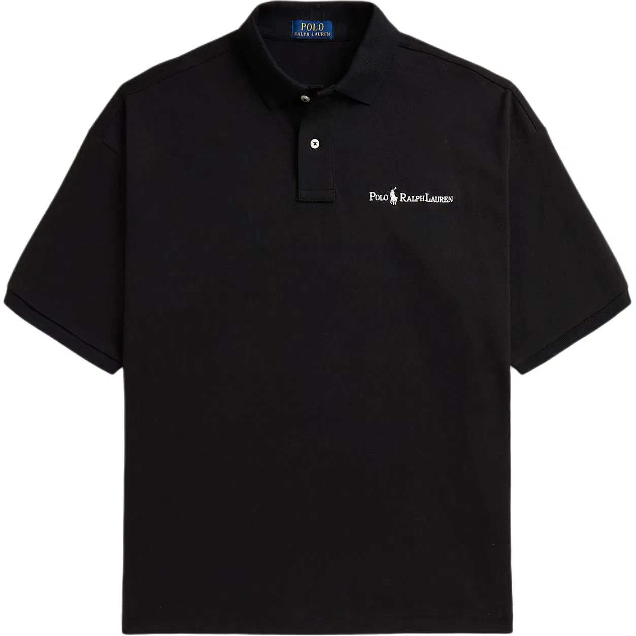 Мужское поло с вышитым логотипом Polo Ralph Lauren, Polo Black