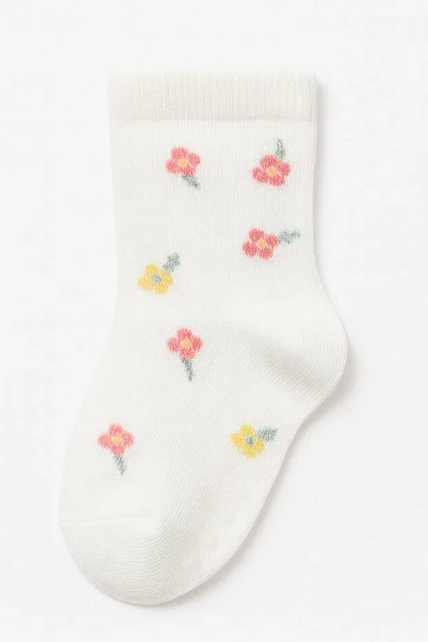 Детский комплект носков для новорожденных хлопковый Basics Solde Socks, Multicolor — фото 3