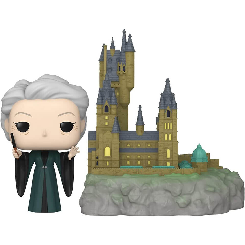 

Фигурка Funko Pop! Town: Harry Potter: Chamber of Secrets 20th Anniversary, Минерва и Хогвартс