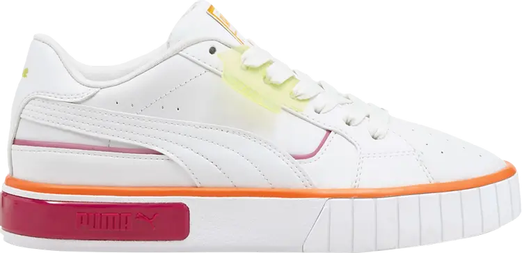 

Кроссовки Puma Wmns Cali Star City Lights - White Beetroot Purple, белый