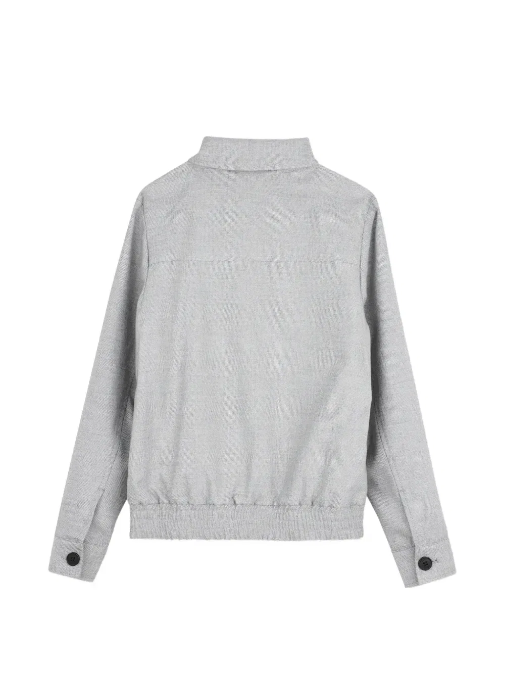 Куртка на пуговицах с нашивкой-логотипом Boss Kidswear, серый — фото 2