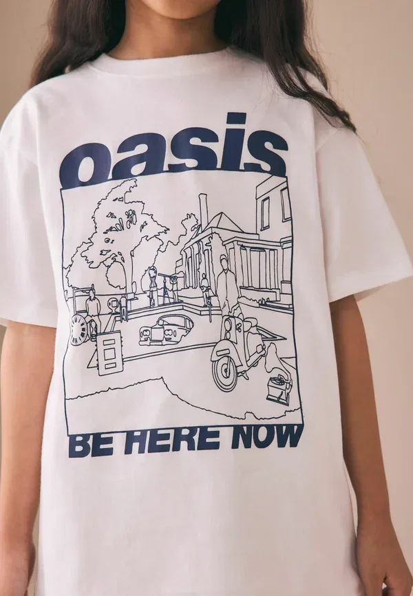 Футболка с принтом, свободного кроя, Print t-shirt Next, белый — фото 4