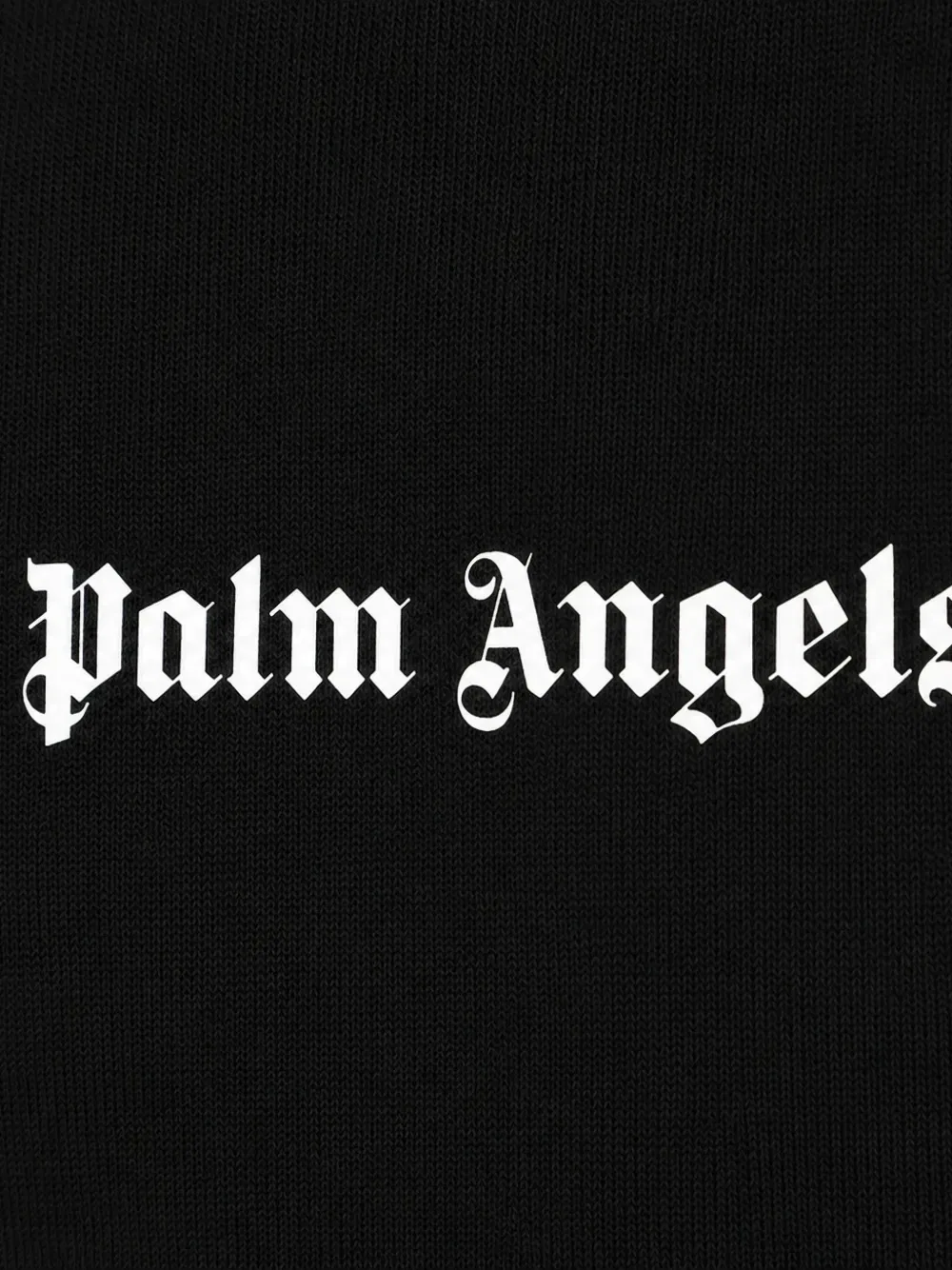 Свитер с логотипом и боковыми полосками Palm Angels Kids, черный — фото 3