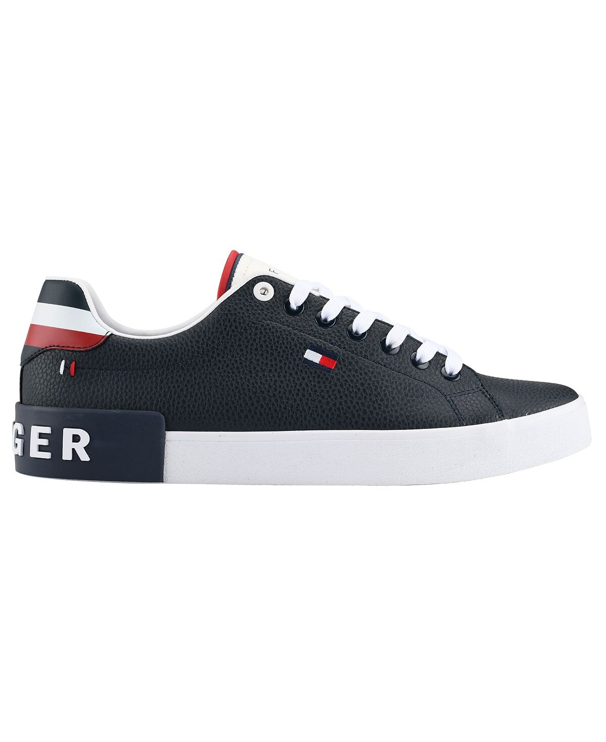 Мужские низкие кроссовки rezz на шнуровке Tommy Hilfiger, черный — фото 3
