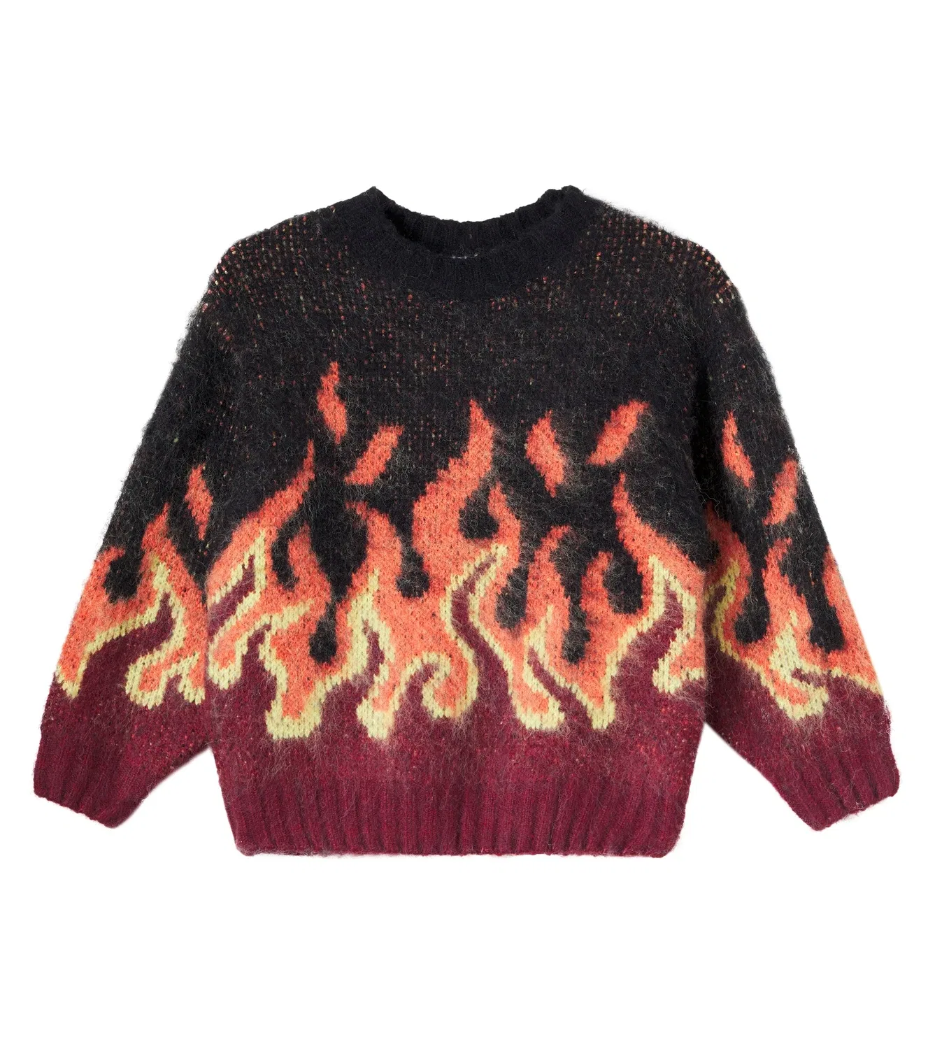 Свитшот с принтом Flames Molo, мультиколор