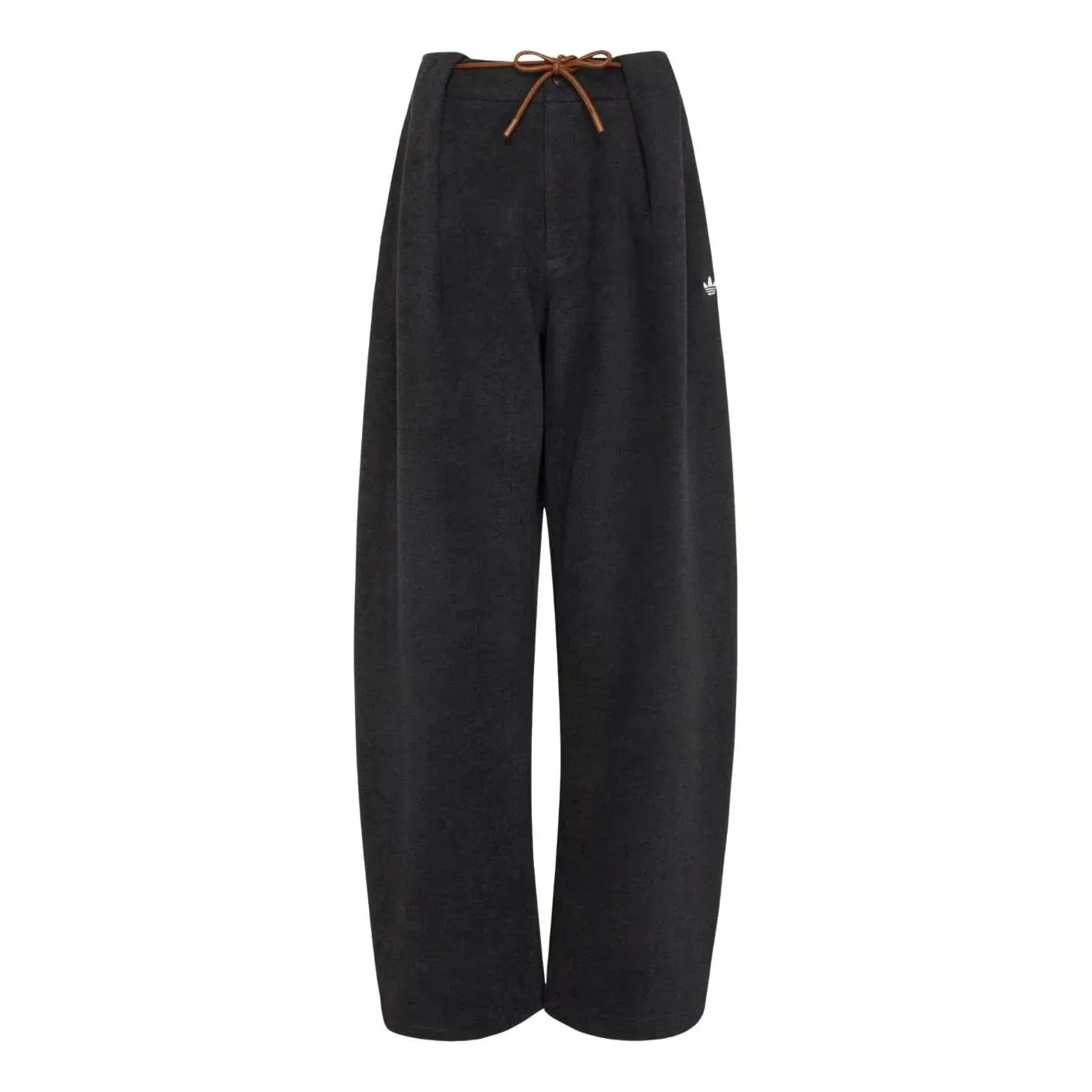 Женские брюки 3S Deluxe W TP Tracksuit Bottoms Asia Sizing 'Carbon' adidas, Carbon