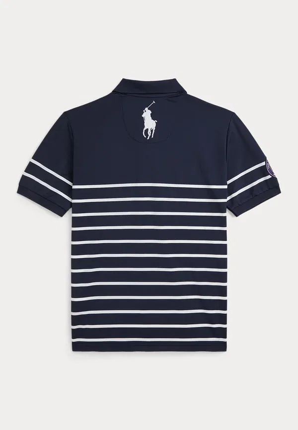 Футболка поло из джерси Wimbledon ballkid performance polo shirt Polo Ralph Lauren, темно-синий — фото 2