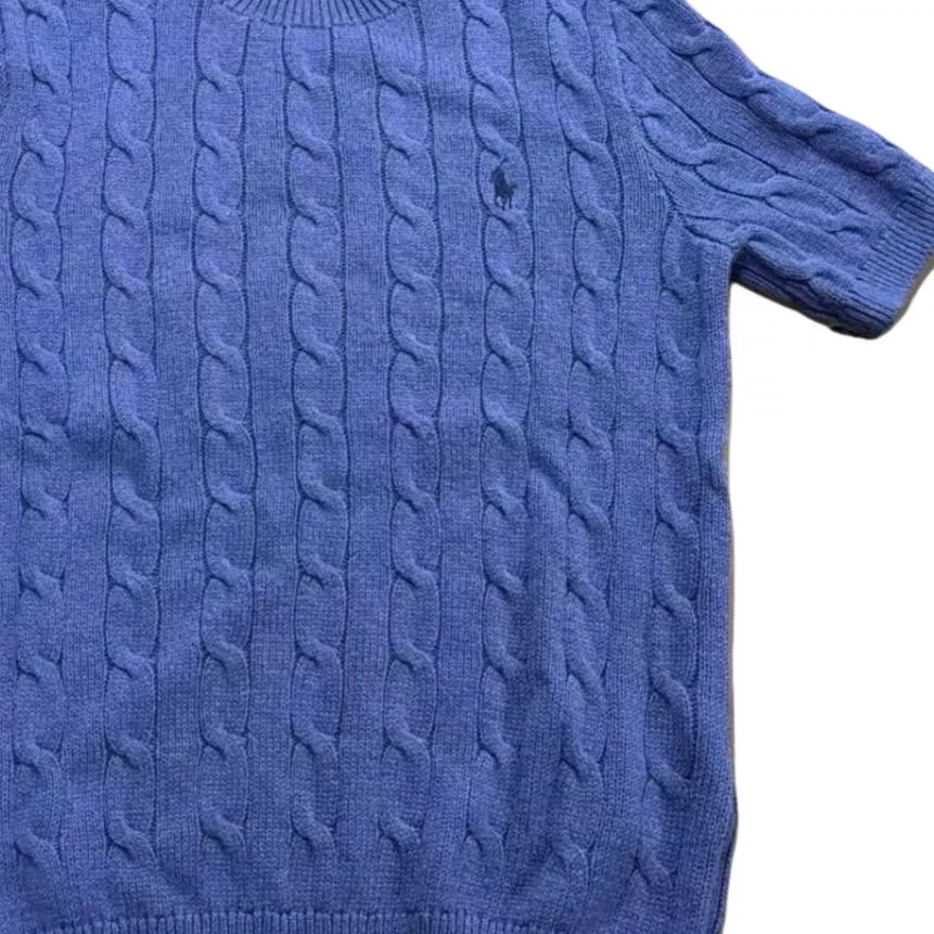 Мужской джемпер с круглым вырезом Polo Ralph Lauren, Blue — фото 4