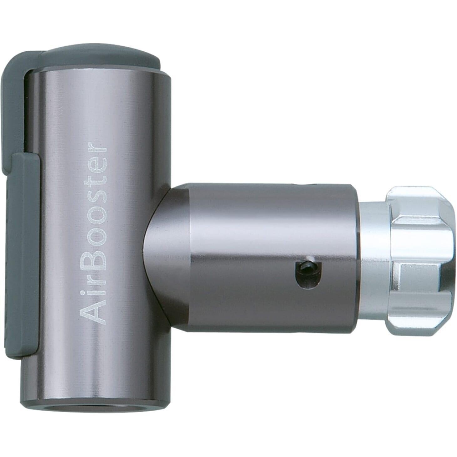 

Насос AirBooster CO2 TOPEAK, серебристо-серый