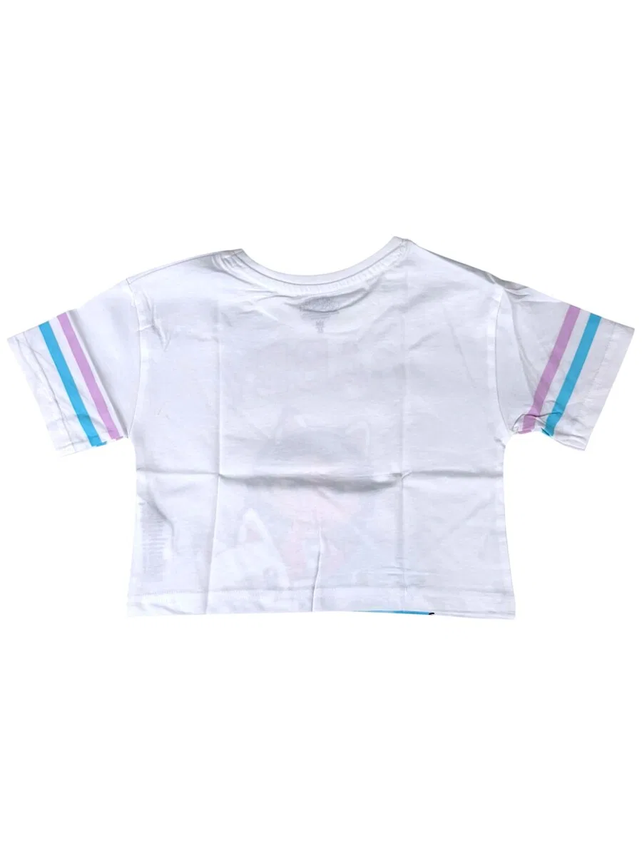 Футболка Gabby's Dollhouse 'Gabby´s Dollhouse Crop Top' белого цвета — фото 2