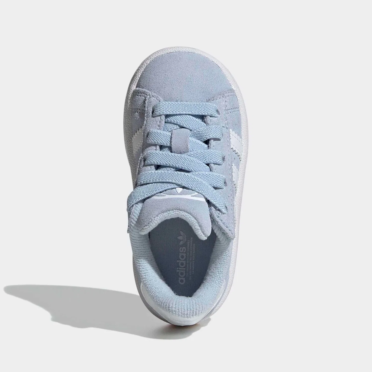 Детские кроссовки Campus 00s Adidas Originals, Crystal Sky/Ftwr White/Gum 2 — фото 4