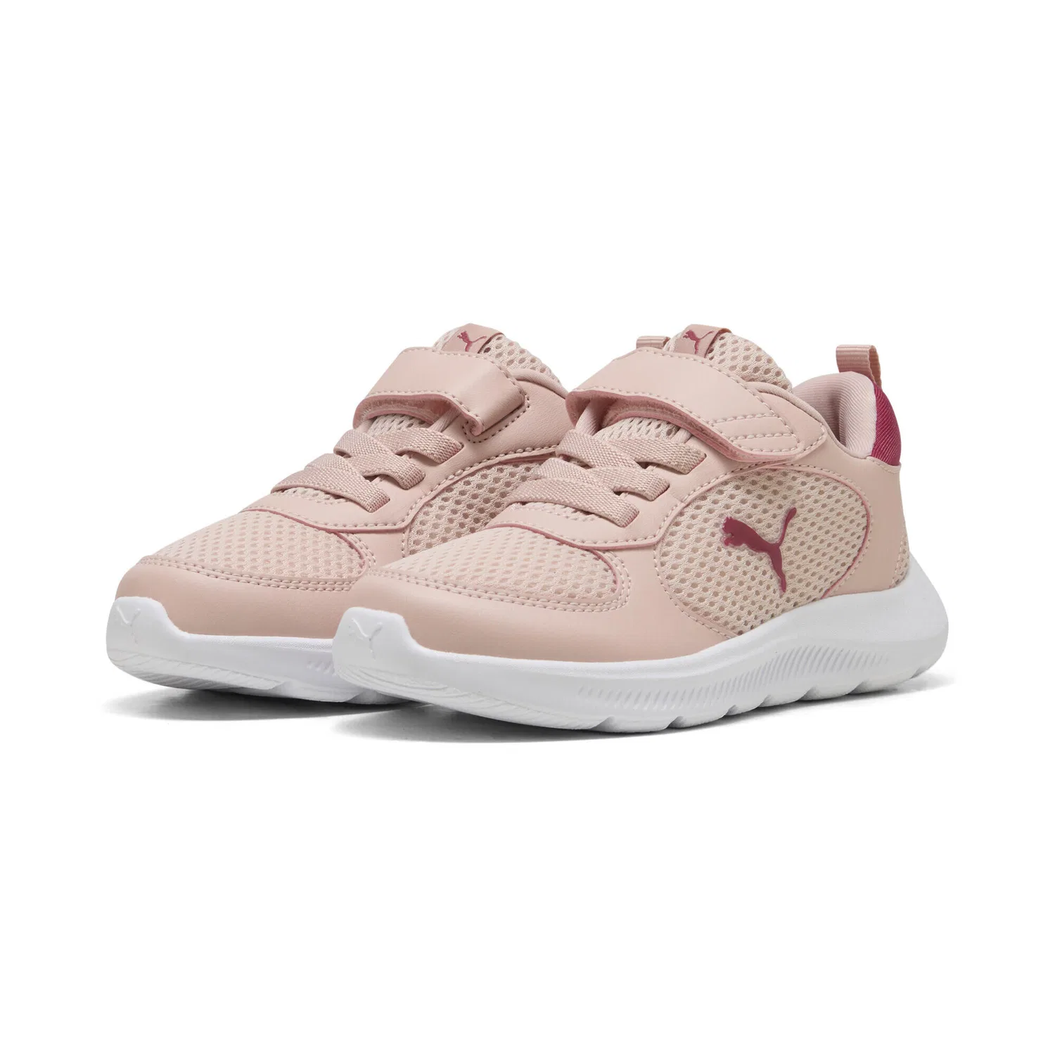 Детские кроссовки с комбинированной застежкой Fun Racer 2 Puma, Rosa Rot