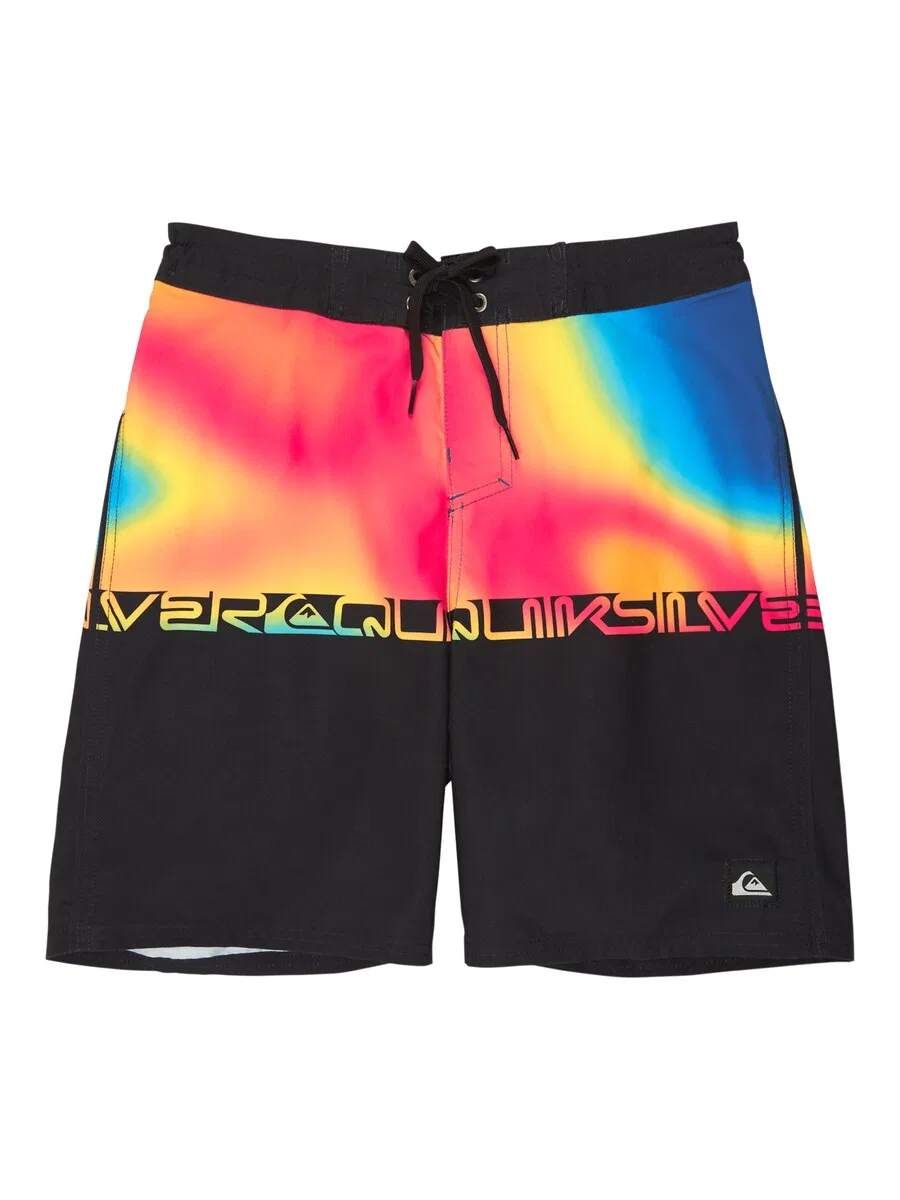 Шорты для плавания QUIKSILVER 'Everyday Half Jam 17' черного цвета
