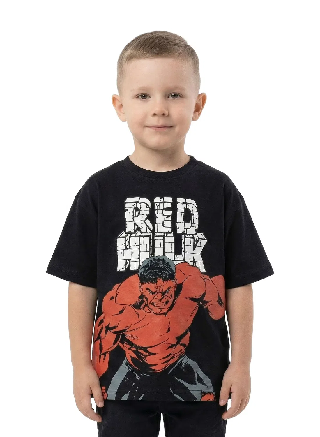 Комплект футболок с принтом Captain America & Hulk Marvel, мультиколор — фото 2