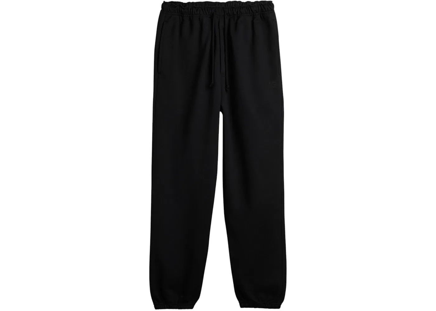Мужские спортивные штаны из футера Y-3 French Terry Track Pants Adidas, Black