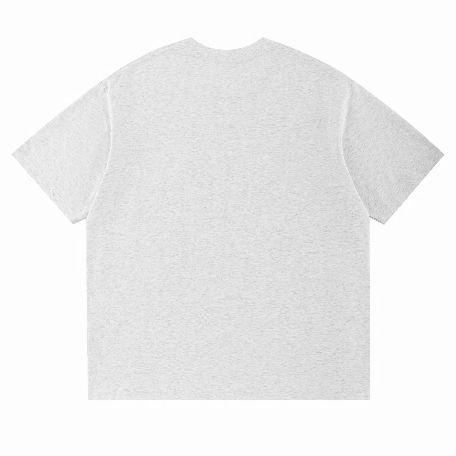Детская футболка с круглым вырезом, из тяжелого хлопка, CLOT, Heather Gray — фото 3