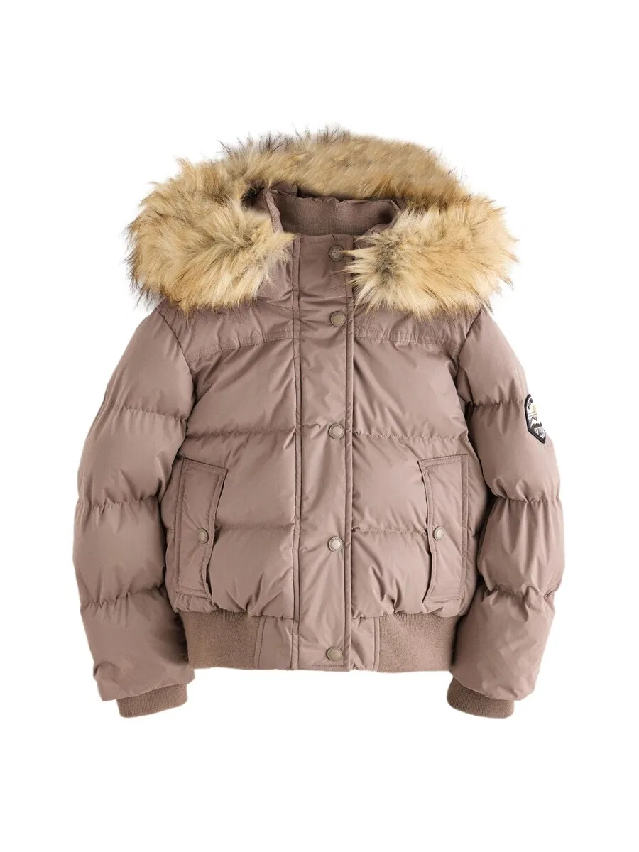 Зимняя куртка Superdry & Co 'Everest' светло-коричневого цвета