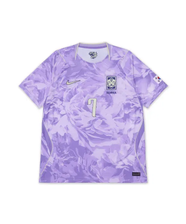 Футбольная реплика джерси Nike 2026 Stadium Away Dri-FIT, космический пурпурный/аметистовый оттенок/глобальный синий/лаймово-зеленый — фото 4