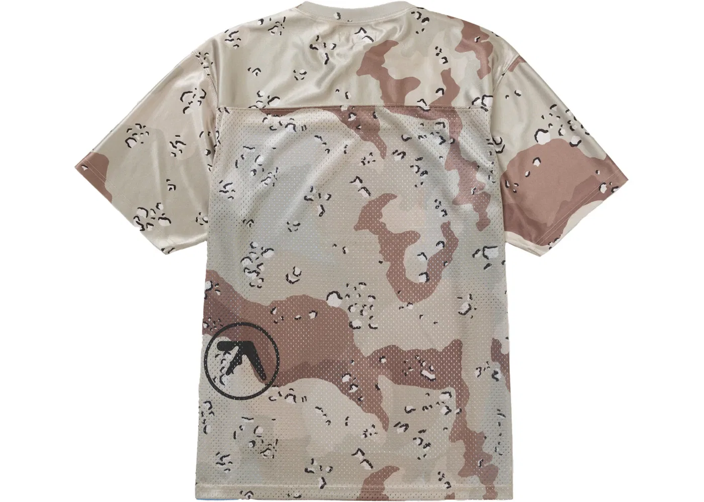 Мужская футбольная джерси Supreme Aphex Twin Football Jersey, Chocolate Chip Camo — фото 2