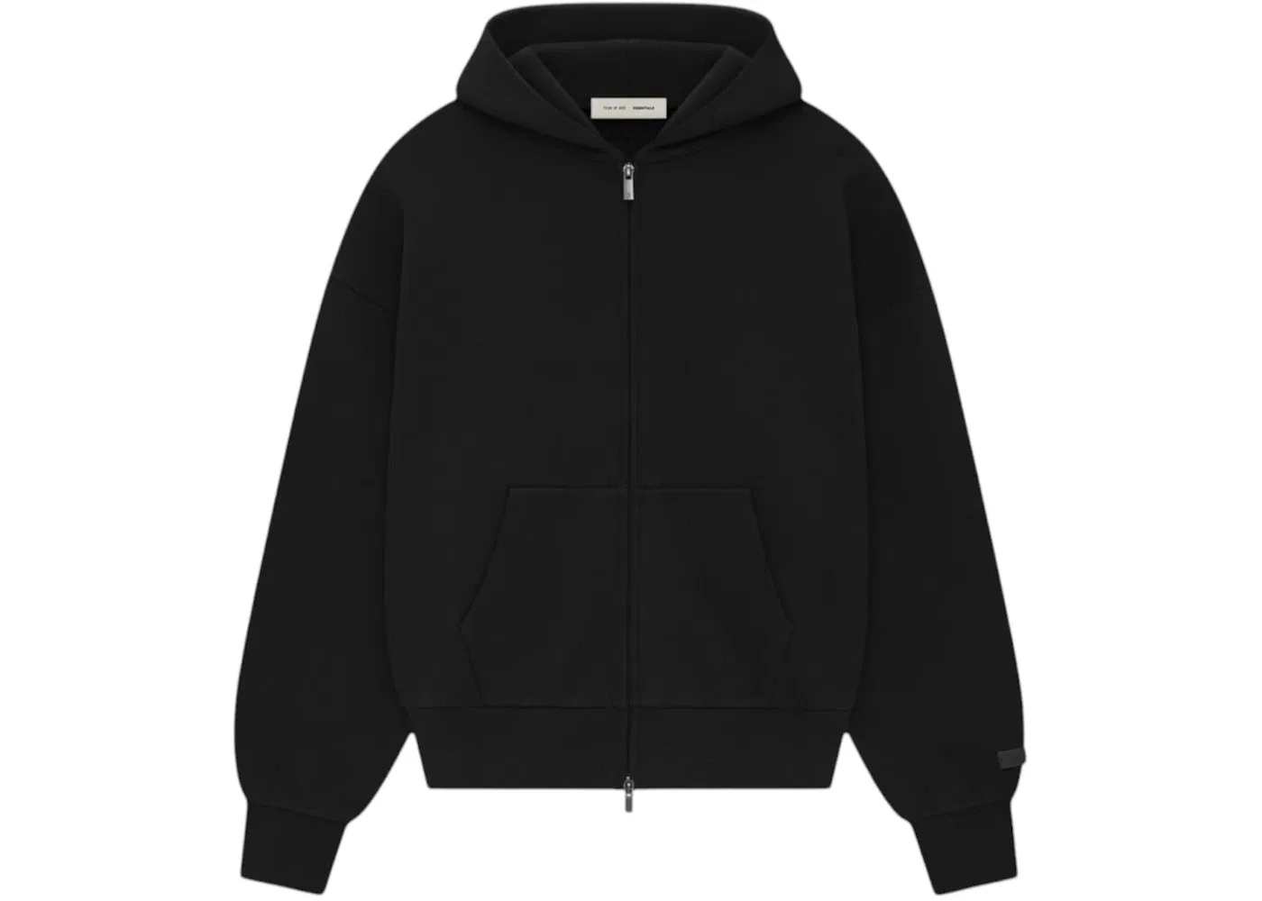 Мужская худи на молнии Classic Full Zip Up Jet Black Fear of God, Jet Black