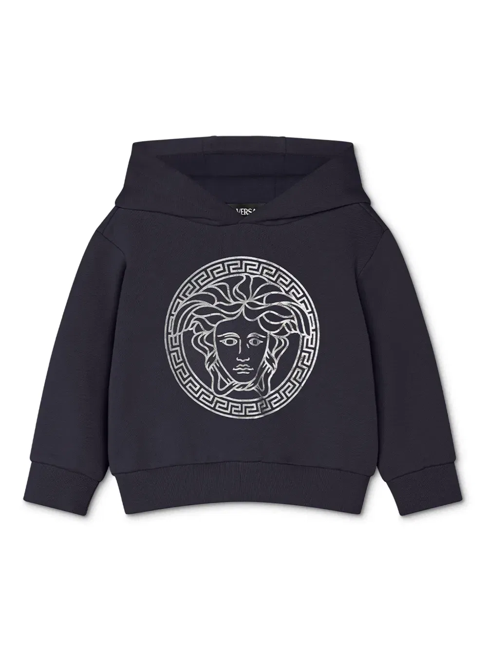 Худи с принтом Medusa Versace Kids, синий