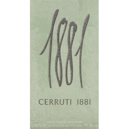 Туалетная вода 1881 Men от Nino Cerruti, 25 мл — фото 2