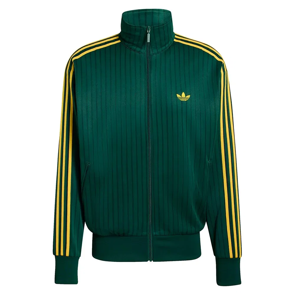 Толстовка с принтом в полоску Firebird Loose Pinstripes Adidas Originals, зеленый — фото 3