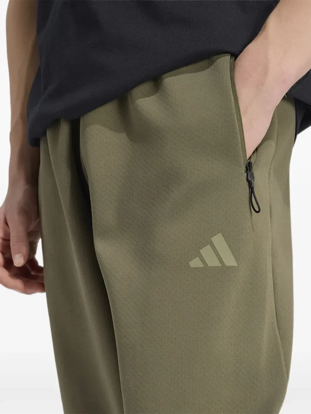 Брюки Z.N.E Adidas, зеленый — фото 4