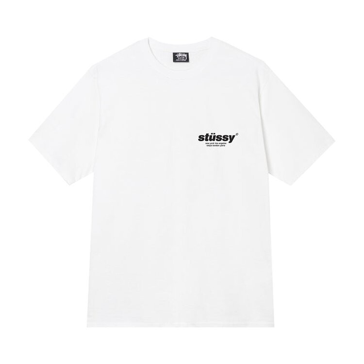

Футболка Stussy Gumball Tee 'White', белый