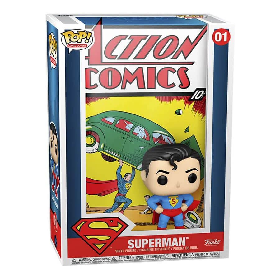 

Фигурка Funko Pop! Vinyl Comic Cover: DC - Superman Action Comic