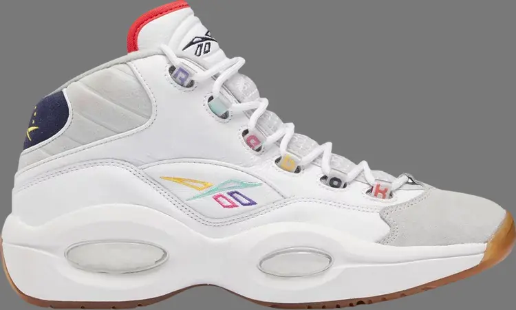

Кроссовки question mid 'international hoops' Reebok, белый