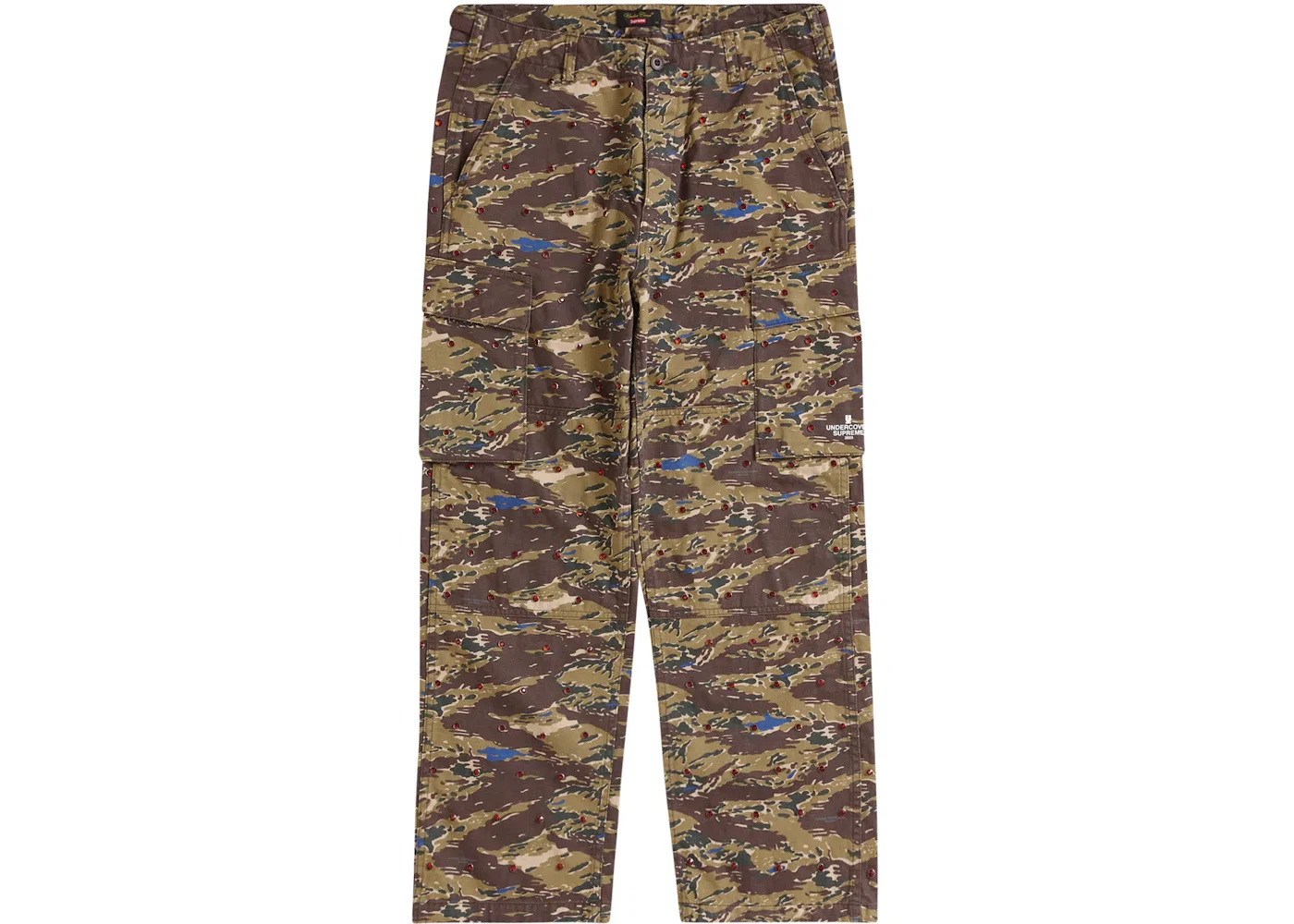 Мужские брюки-карго с принтом Supreme UNDERCOVER Studded Cargo Pant, Brown