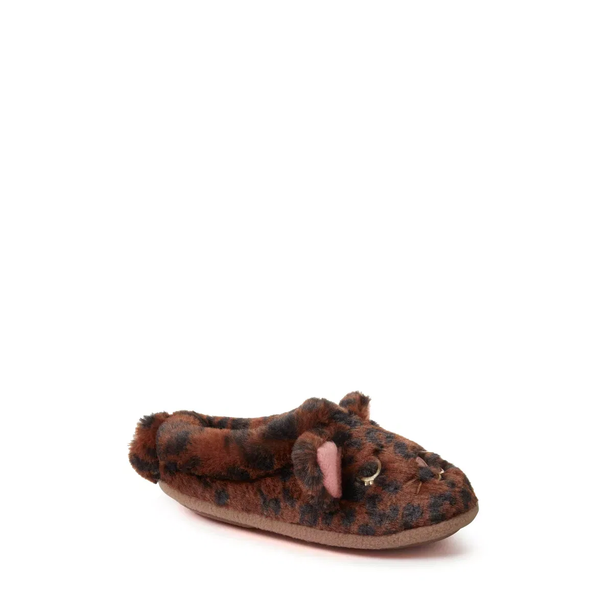 Детские тапочки-сабо с принтом Peyton Animal Dearfoams, Leopard
