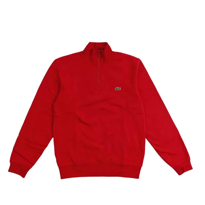 Свитшот мужской с воротником-стойкой LACOSTE, Red